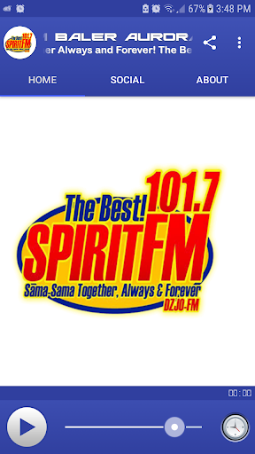 Spirit FM Baler Aurora Screen 2