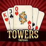 Cover Image of Download Towers TriPeaks: Classic Pyramid Solitaire 1.3.60 APK