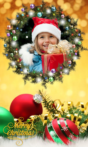 Android application Christmas photo frame - Blendr screenshort