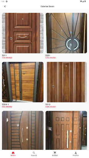 Android application yildizdoors screenshort