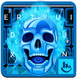 3D Skull Flame Keyboard Theme icon