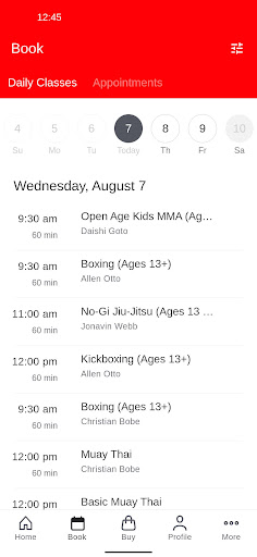 Webb Fitness & MMA Screen 2