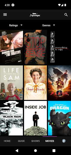 Screenshot of FidelityTV