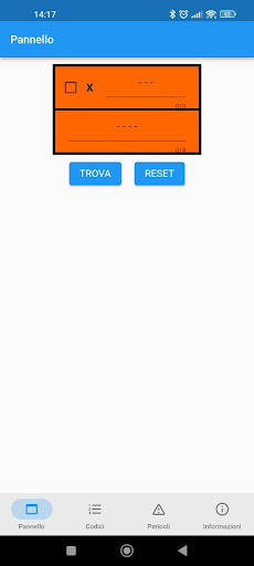 Android application Codici ADR 2023 screenshort