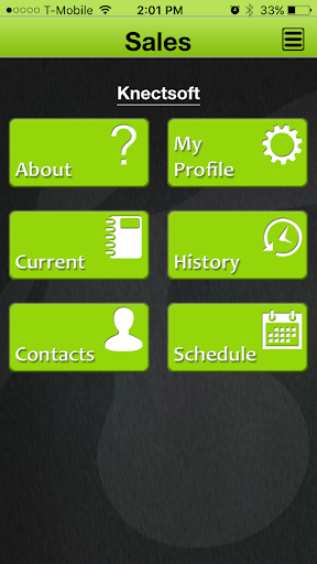 KnectSales Screen 2
