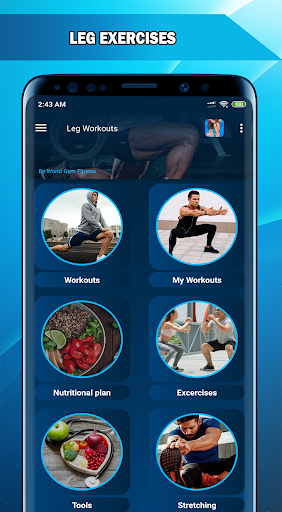 Android application Leg Workouts PRO screenshort