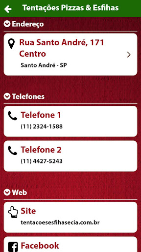 Tentações Pizzas & Esfihas Screen 3