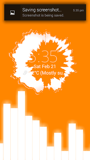 VizClock Screen 3