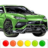 Car Coloring Book - Car Paint icon