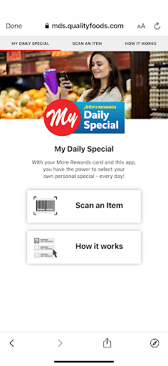 Quality Foods Screen 2