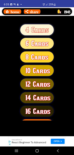 Image Matching Puzzle Screen 2
