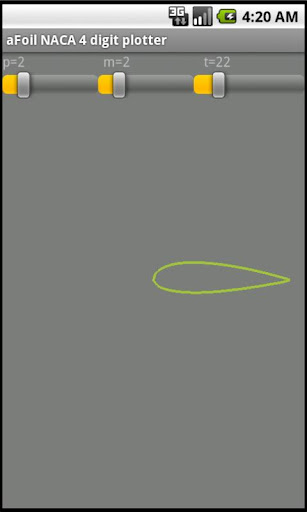 Android application aFoil screenshort