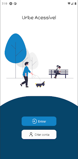 Android application UrbeAcessível screenshort