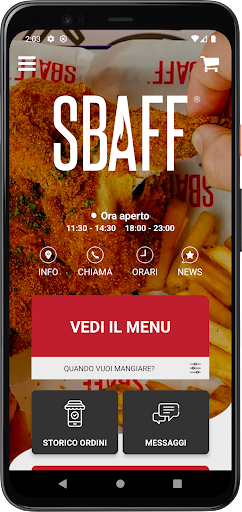 Android application Sbaff screenshort