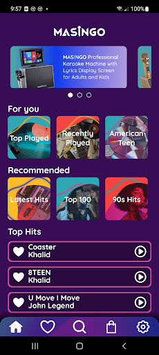 Masingo Karaoke Screen 2