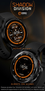 Screenshot 5 Shadow Division - watch face android