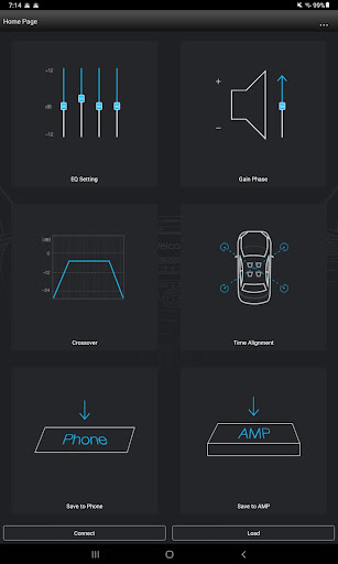 Android application LinksWell DSP screenshort