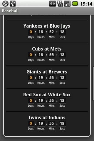 Baseball Screen 2