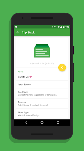Screenshot of Clip Stack - Clipboard Manager
