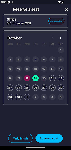 Haveaseat Screen 3