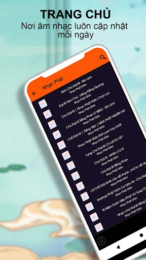 Android application Nhạc Phật Niệm Chú Đại Bi screenshort