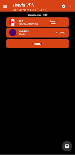 HYBRID VPN Screen 3