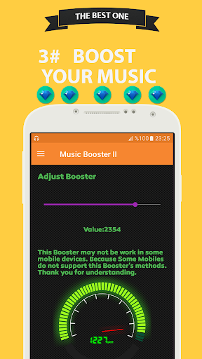 Super Music Booster: Player Screen 3