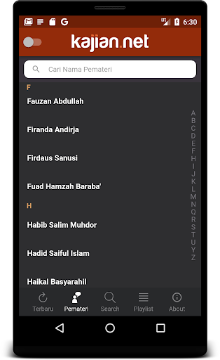 Kajian.net Screen 2