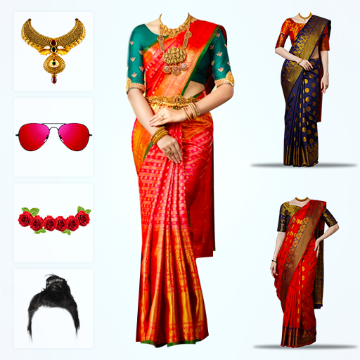 Women Traditional Saree Editor Download on Windows
