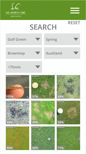 NZSTI Turf App Screen 2