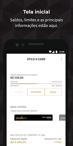 Android application StiloA Card screenshort
