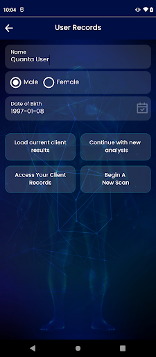 Android application Quantum Smart Alpeon screenshort