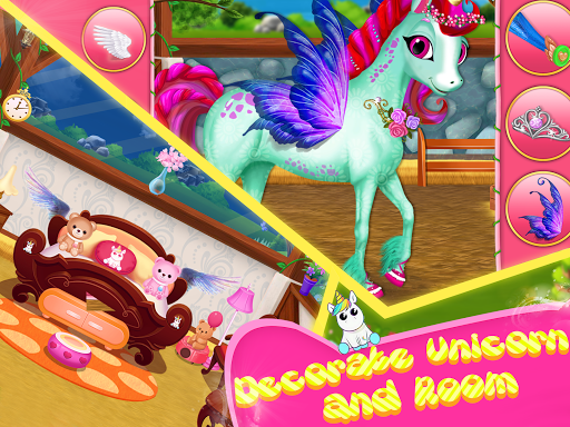 Little Unicorn Care Baby Pony Pet 0.6 screenshots 3