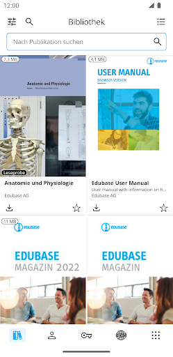Android application Edubase Reader screenshort