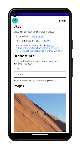 Android application Notemarks: Notes,ToDo,Markdown screenshort