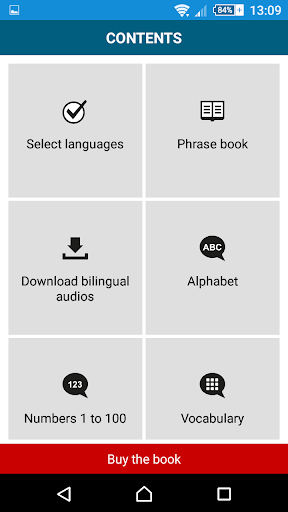 Screenshot of Learn Lithuanian  50 languages