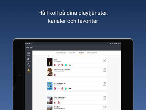 tv.nu - din guide till streaming & TV screenshots 10