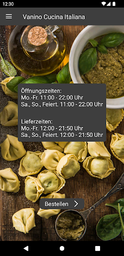 Vanino Cucina Italiana Screen 2