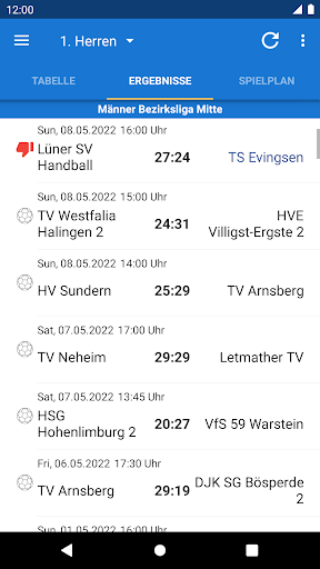 TS Evingsen Handball Screen 2