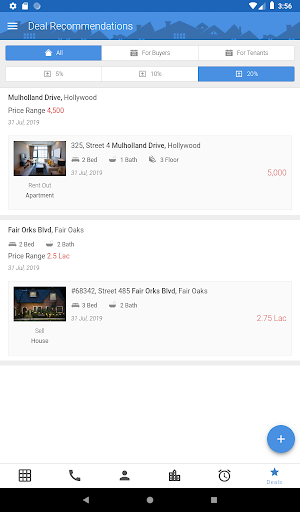 Screenshot of Deal Workflow Real Estate CRM