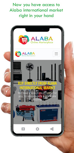 Android application Alaba Market Place screenshort