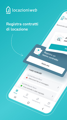Android application LocazioniWeb: contratti online screenshort
