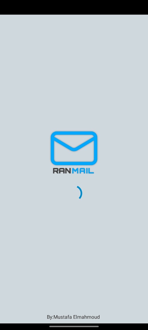 Android application Ran Mail-Temporary mail screenshot
