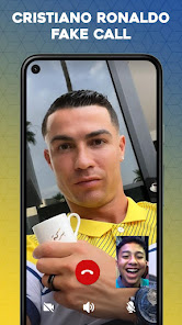 Captura de Pantalla 1 Cristiano Ronaldo Video & Call android