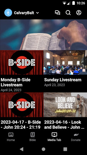 Calvary Chapel Baltimore Screen 2