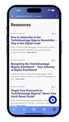TechAdvantage Nigeria Screen 3