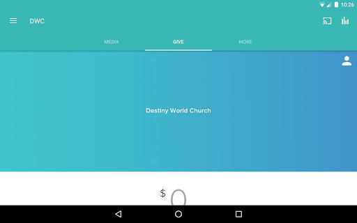 Screenshot of Destiny World Church