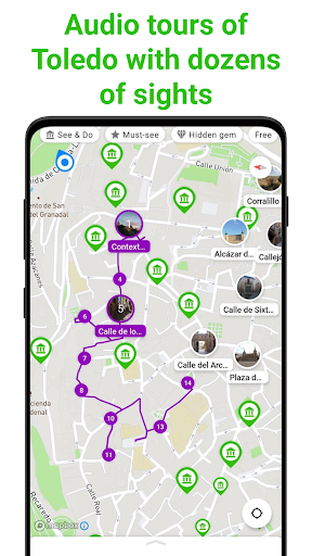 Android application Toledo Tour Guide:SmartGuide screenshort