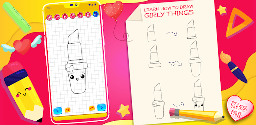 Learn How to Draw Girls Makeup