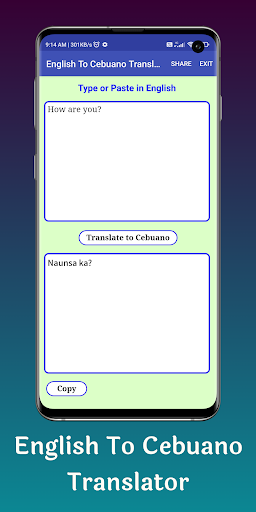 English To Cebuano Translator Screen 3